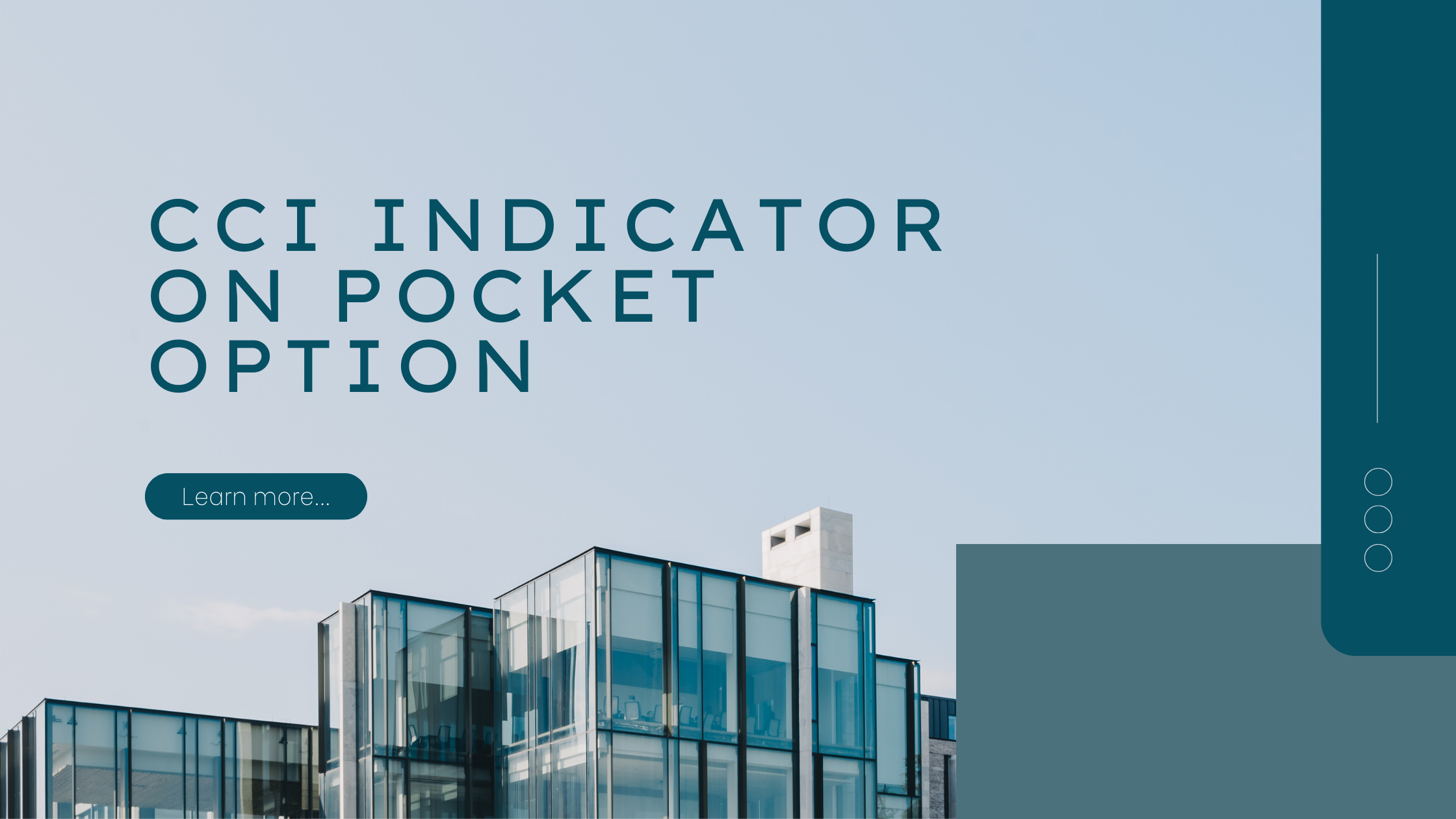 CCI Indicator on Pocket Option